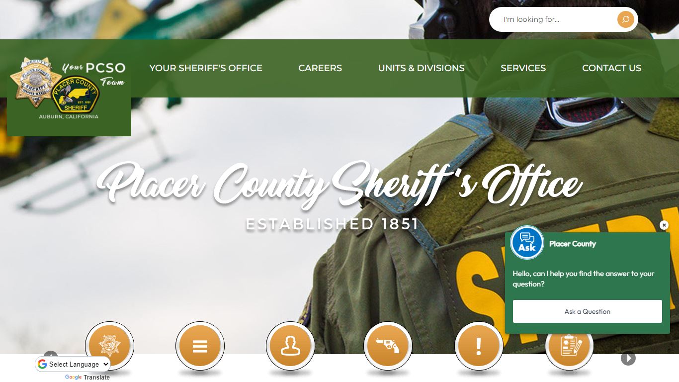 Sheriff's Office | Placer County, CA